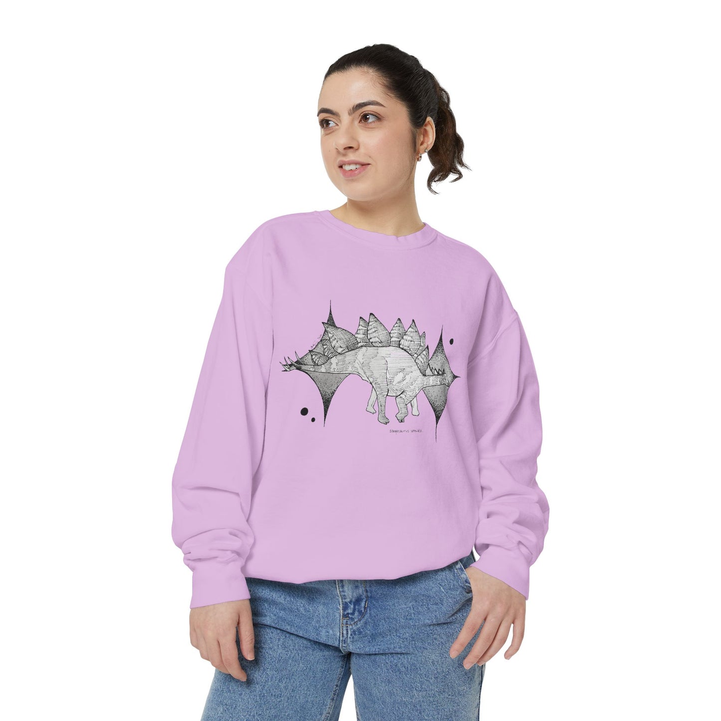 "Stegosaurus Ungulatus" Crewneck - Comfort Colors