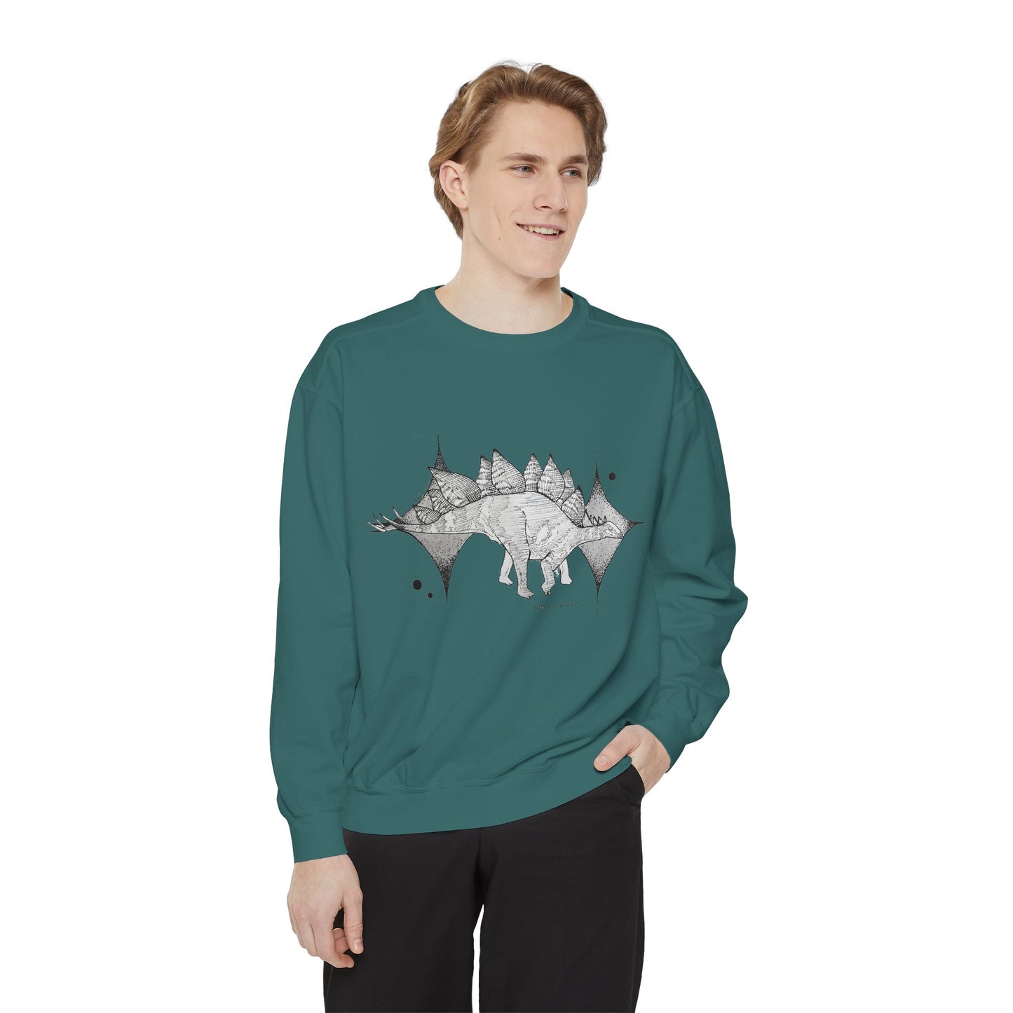 "Stegosaurus Ungulatus" Crewneck - Comfort Colors