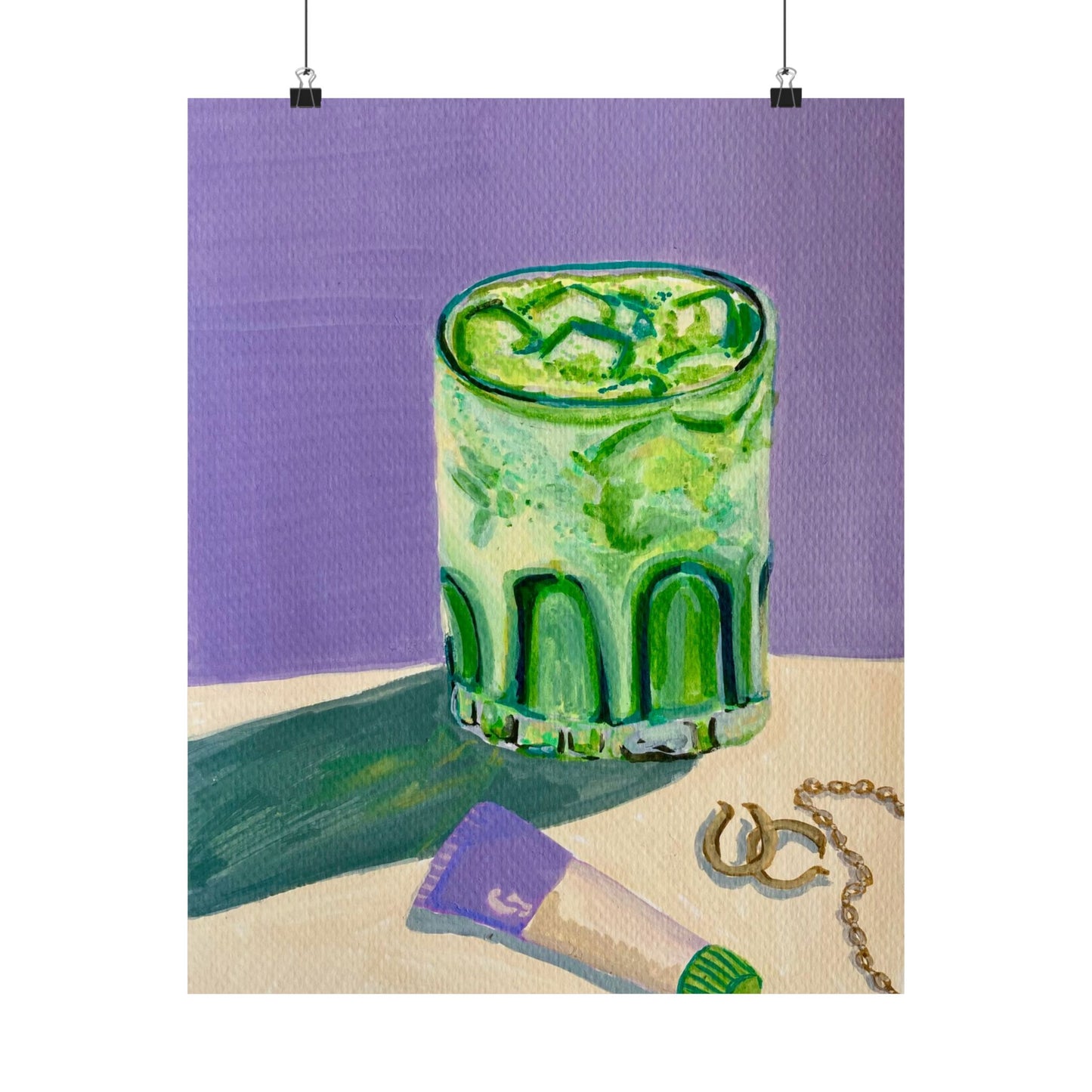 Morning Matcha- Poster Print