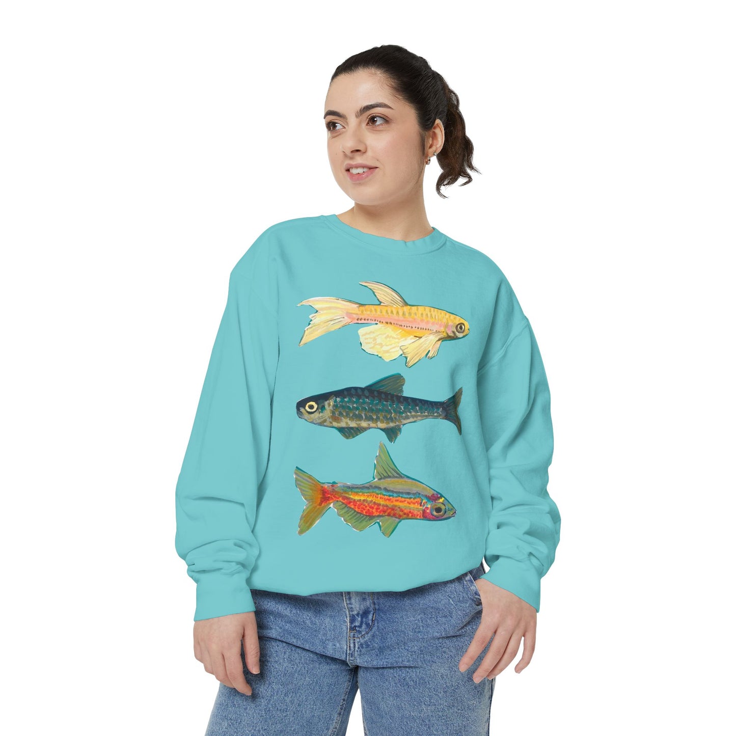 "Fish Trio" Unisex Crewneck