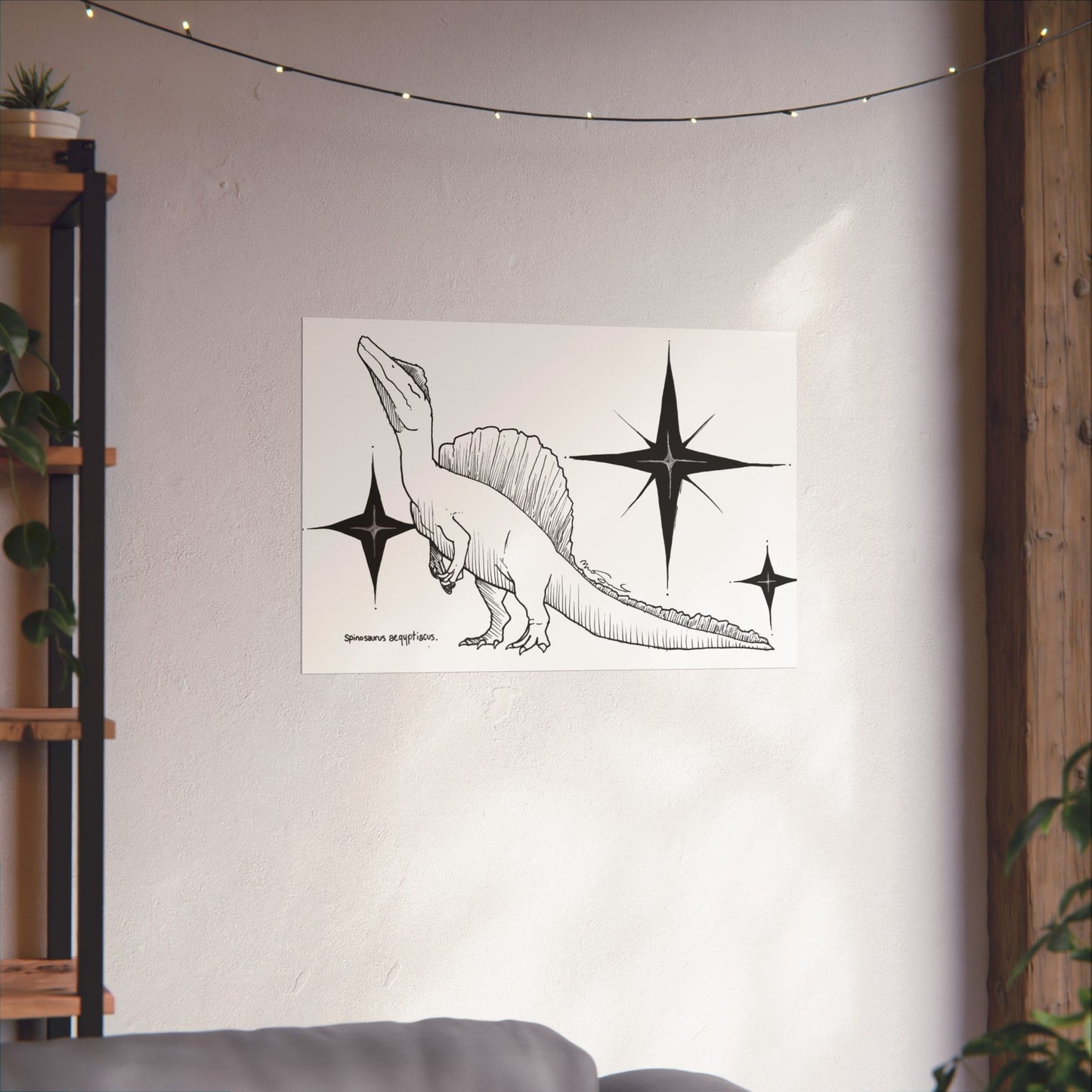 "Spinosaurus Aegyptiacus" Poster Print