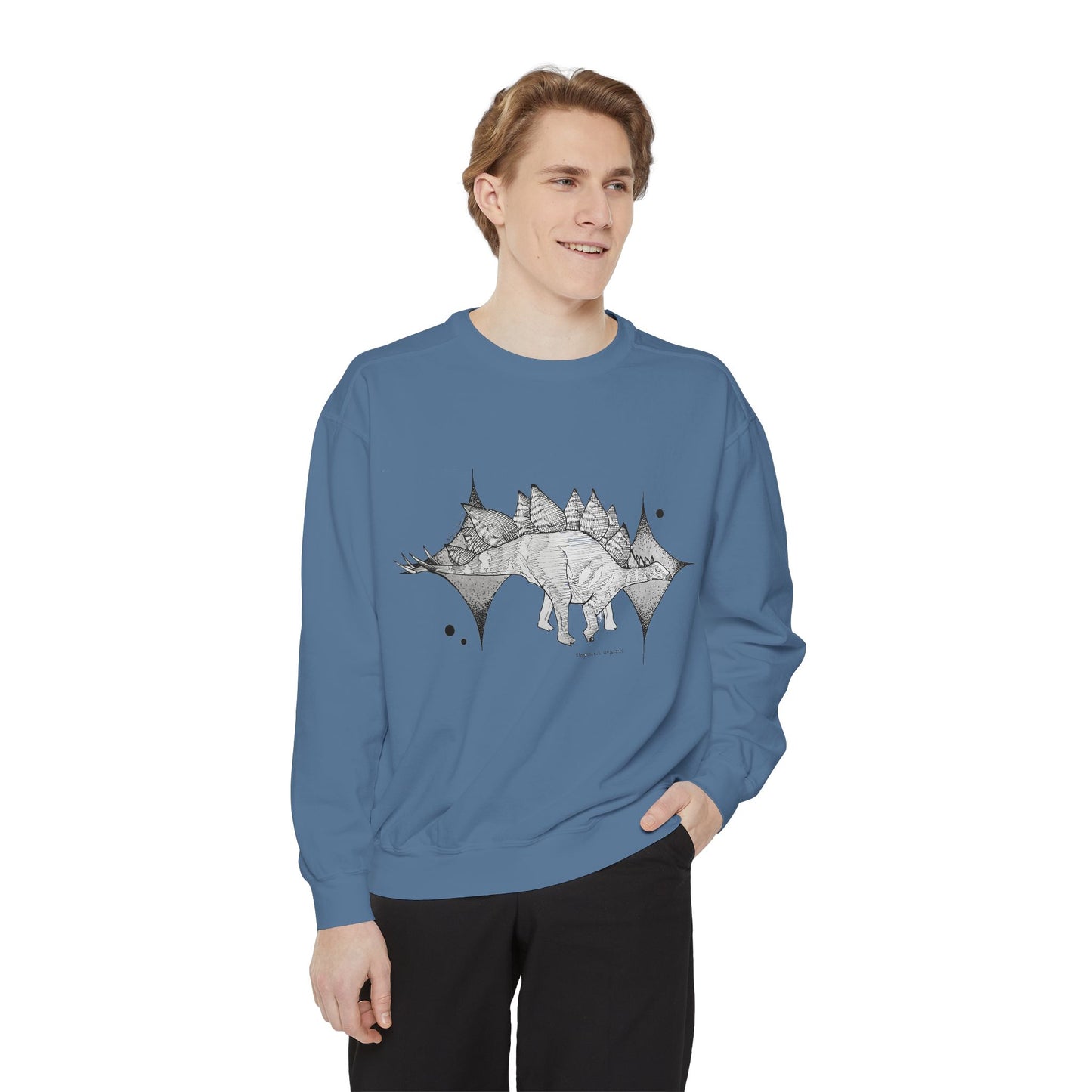 "Stegosaurus Ungulatus" Crewneck - Comfort Colors