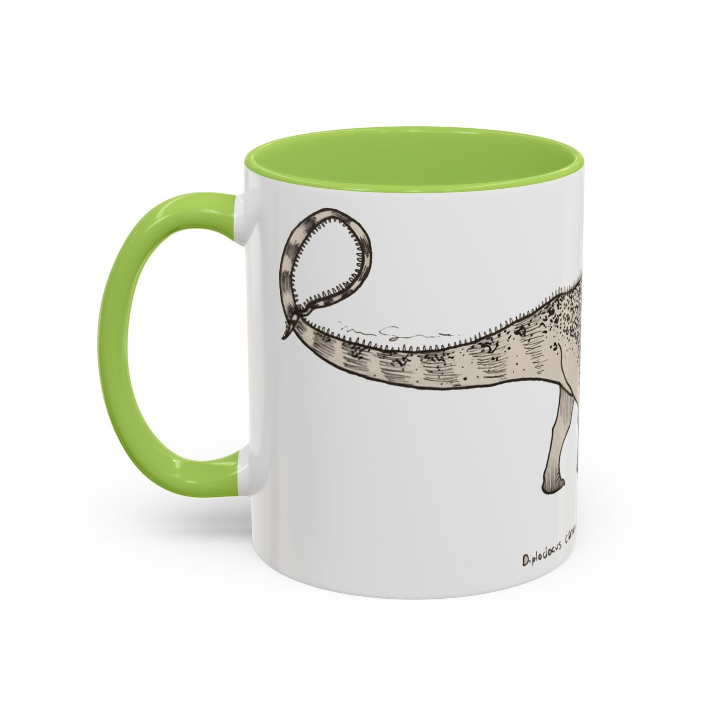 "Diplodocus Carnegii" Accent Mug
