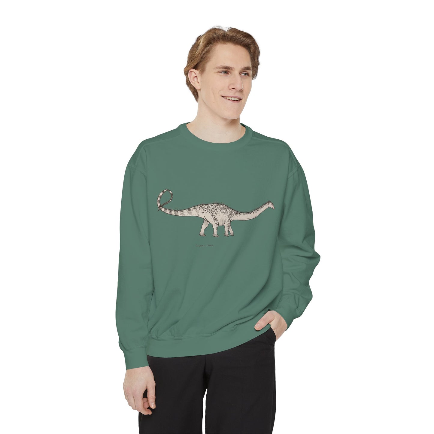 "Diplodocus Carnegii" Crewneck - Comfort Colors