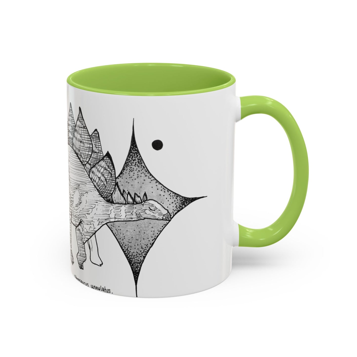 "Stegosaurus Ungulatus" Accent Coffee Mug