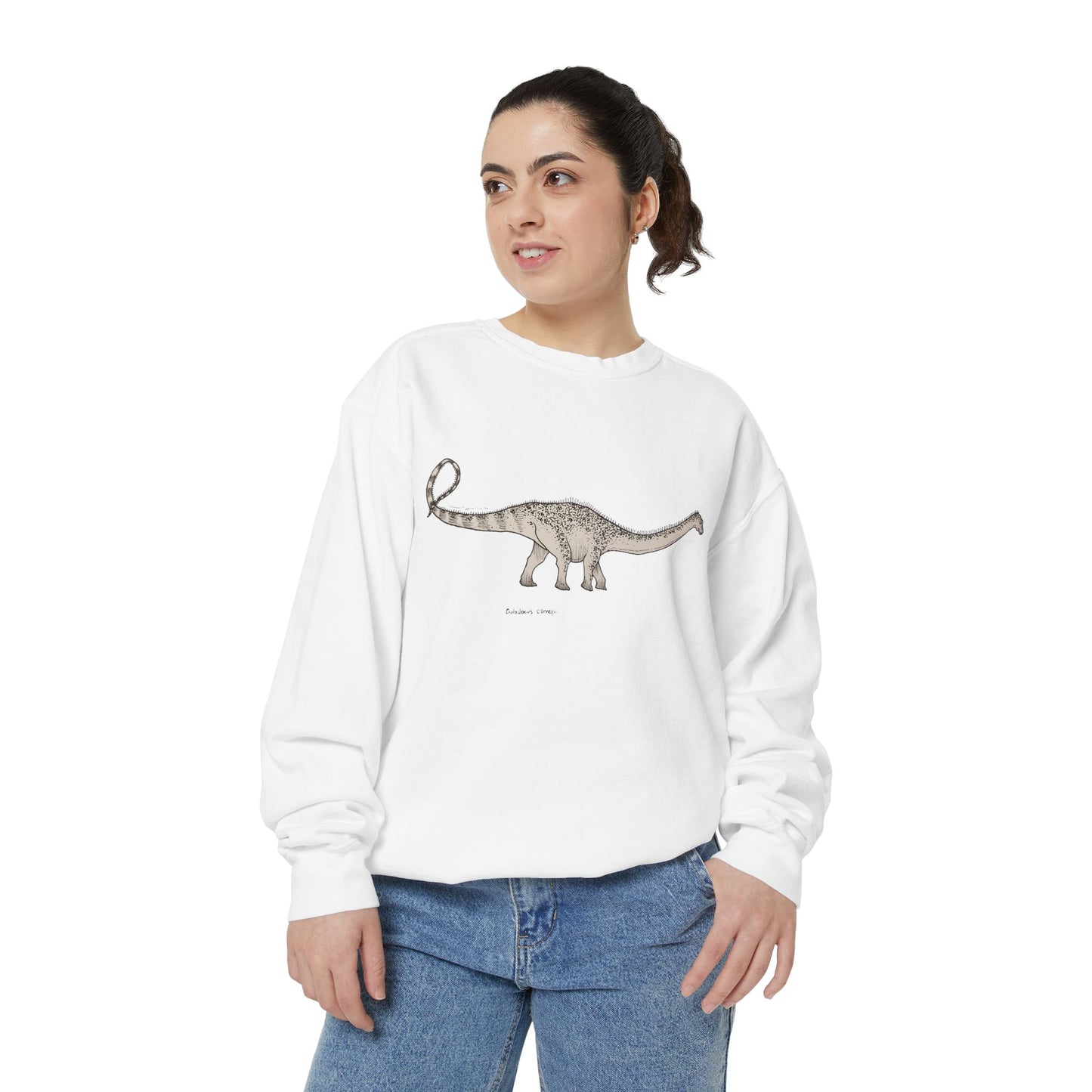 "Diplodocus Carnegii" Crewneck - Comfort Colors