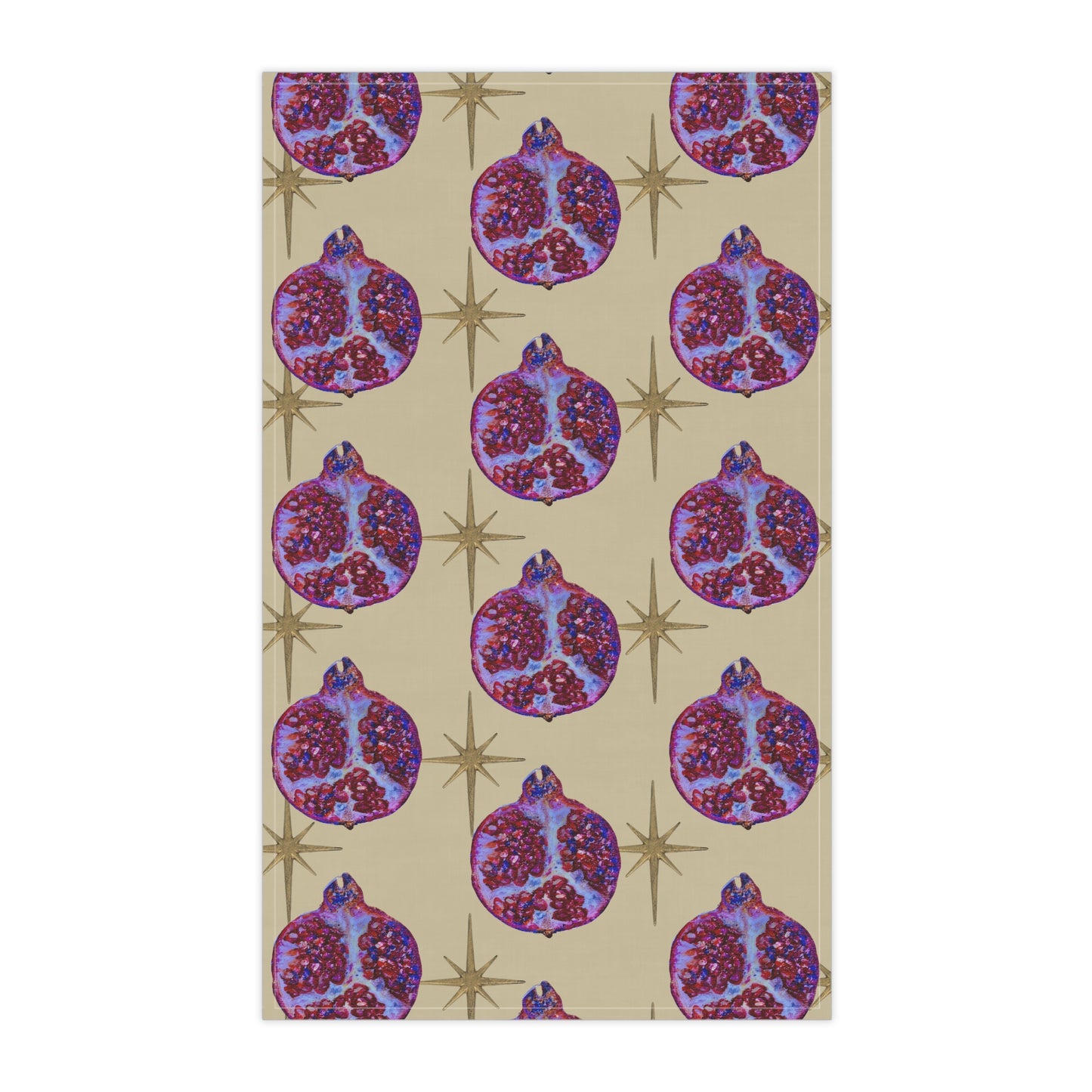 "Pomegranate Harvest" Tea Towel