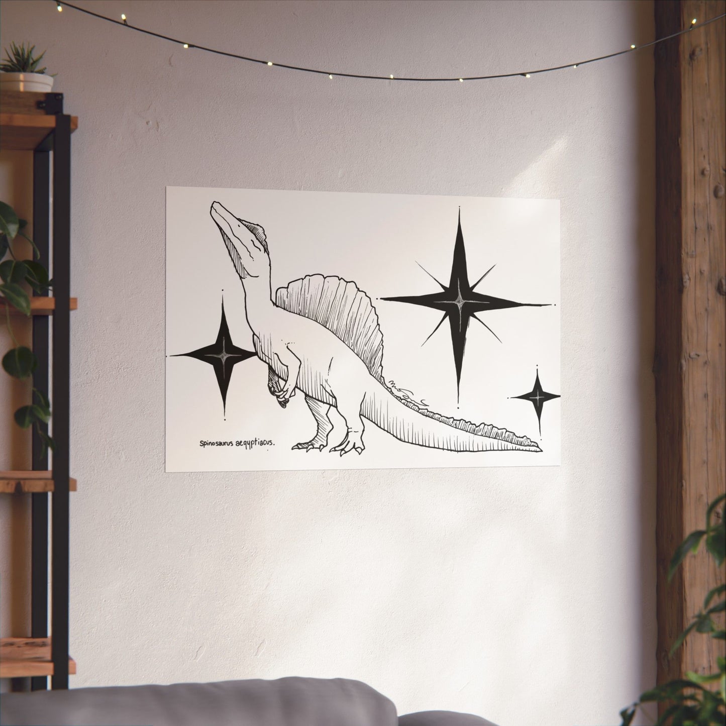 "Spinosaurus Aegyptiacus" Poster Print
