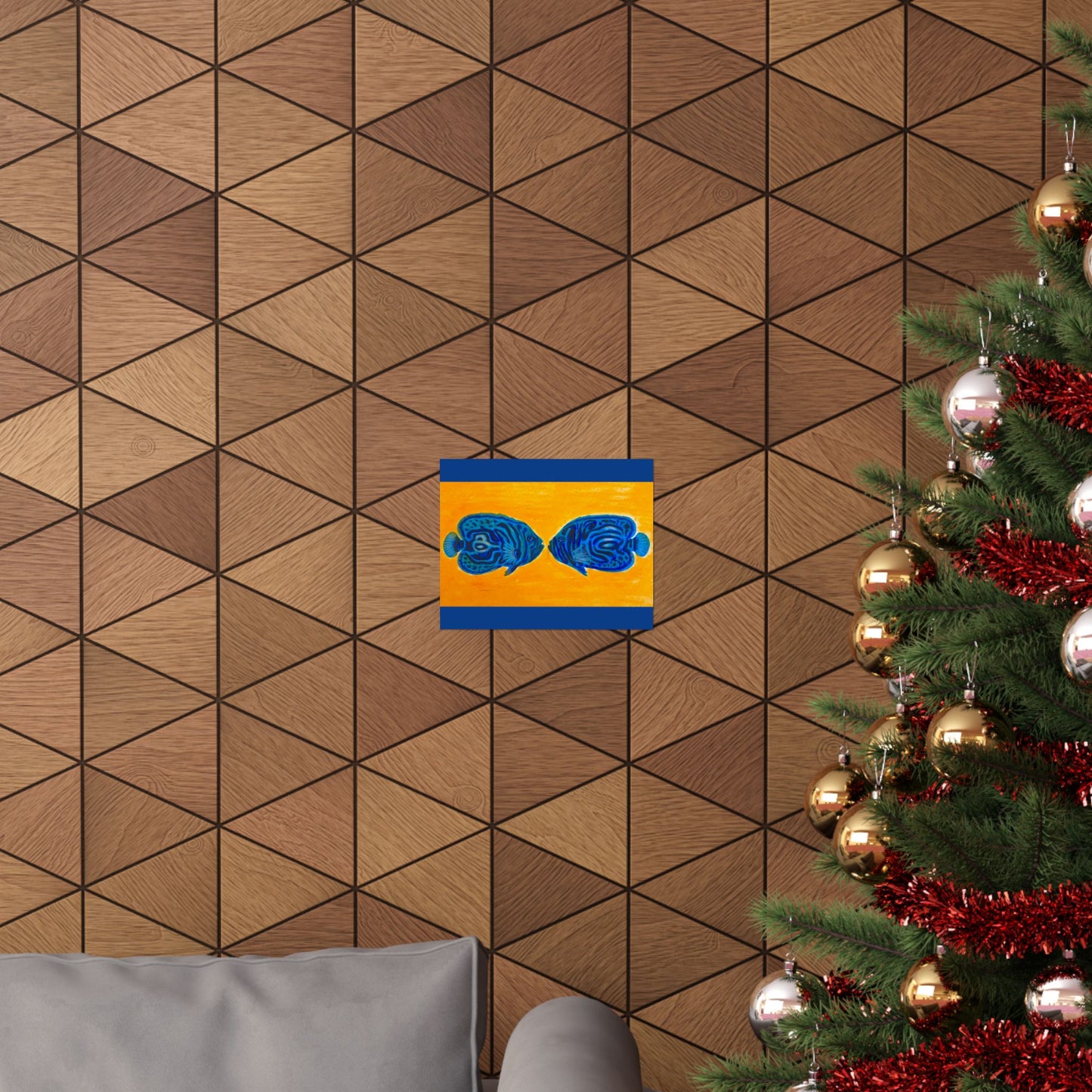 "Fish Duo" Poster Print