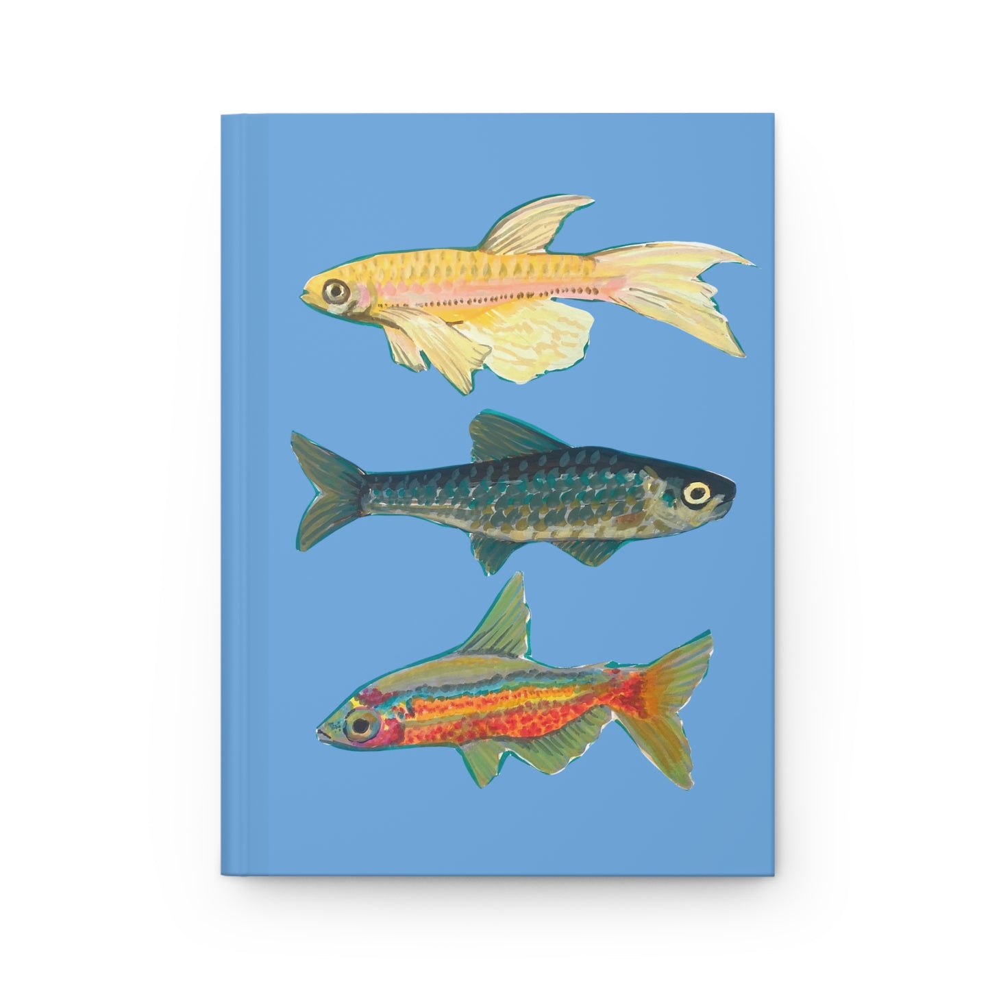 "Fish Trio" Hardcover Notebook