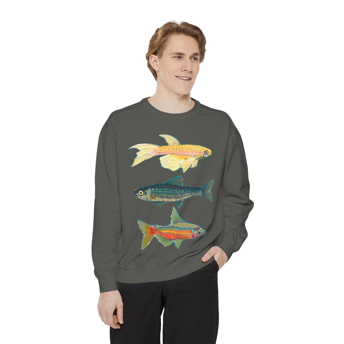 "Fish Trio" Unisex Crewneck