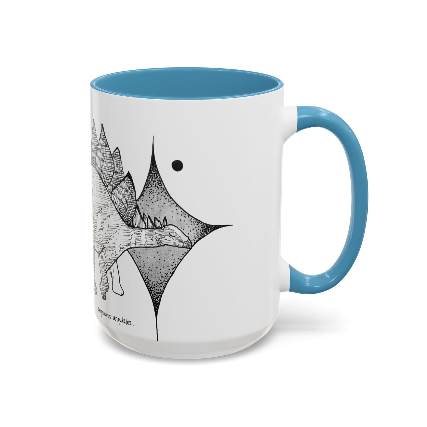 "Stegosaurus Ungulatus" Accent Coffee Mug