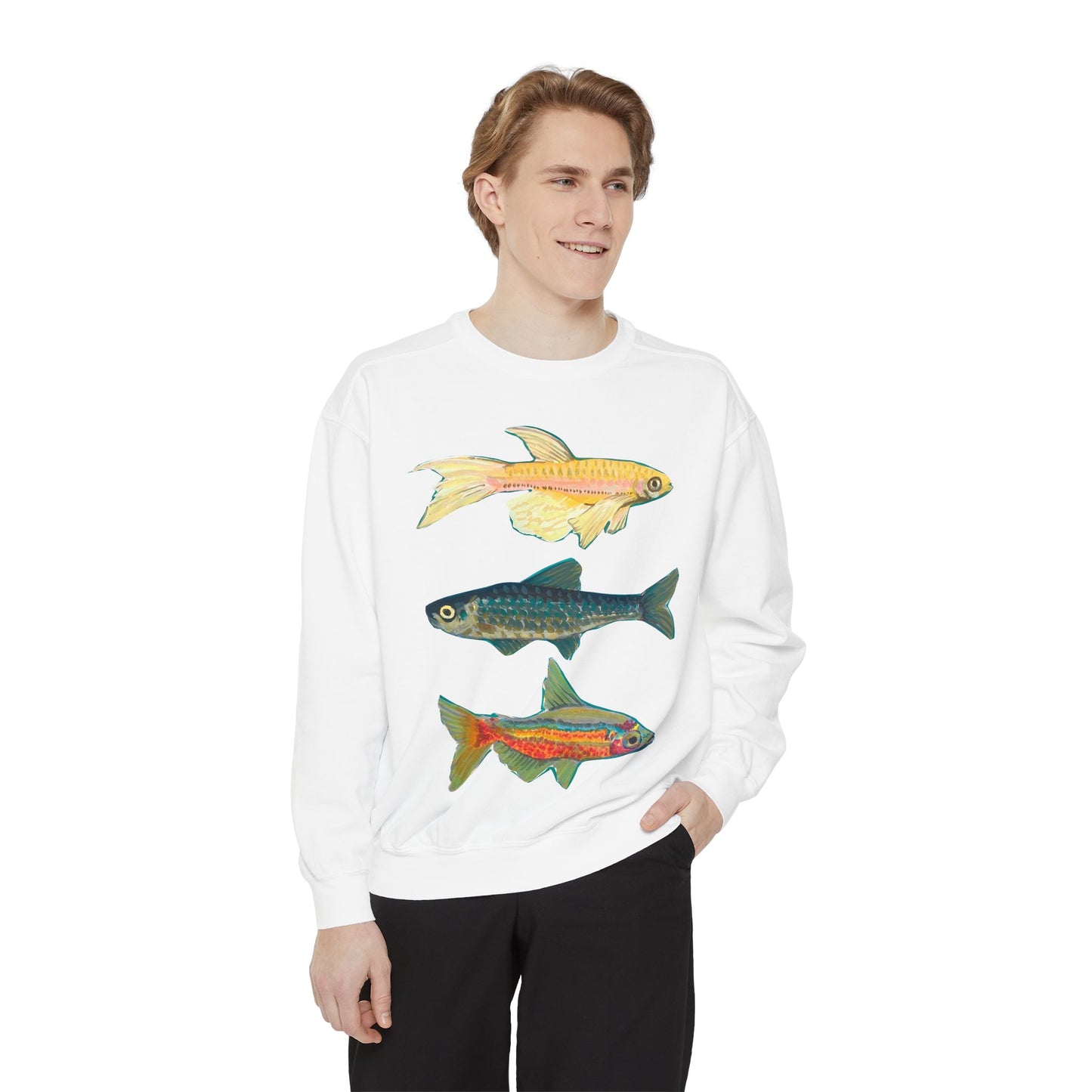 "Fish Trio" Unisex Crewneck