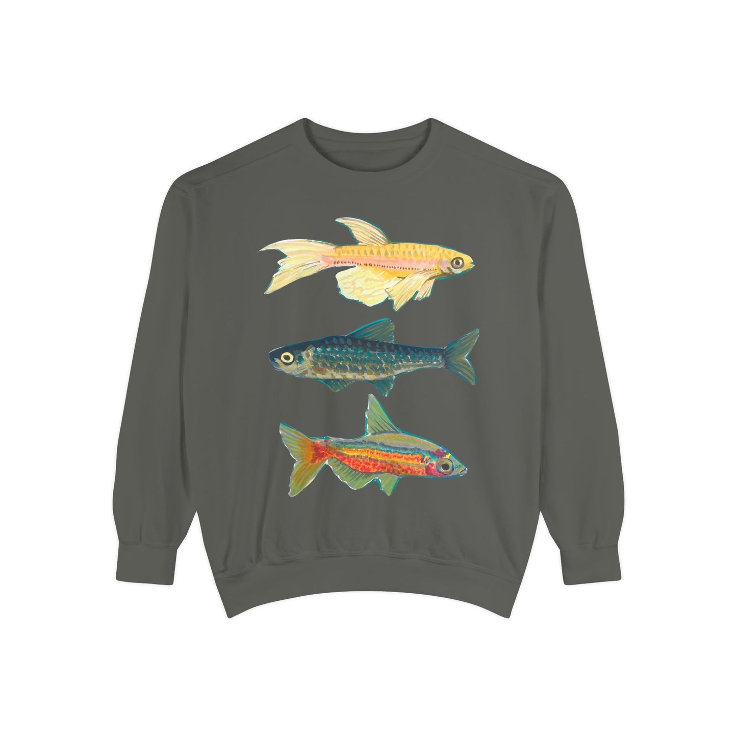 "Fish Trio" Unisex Crewneck