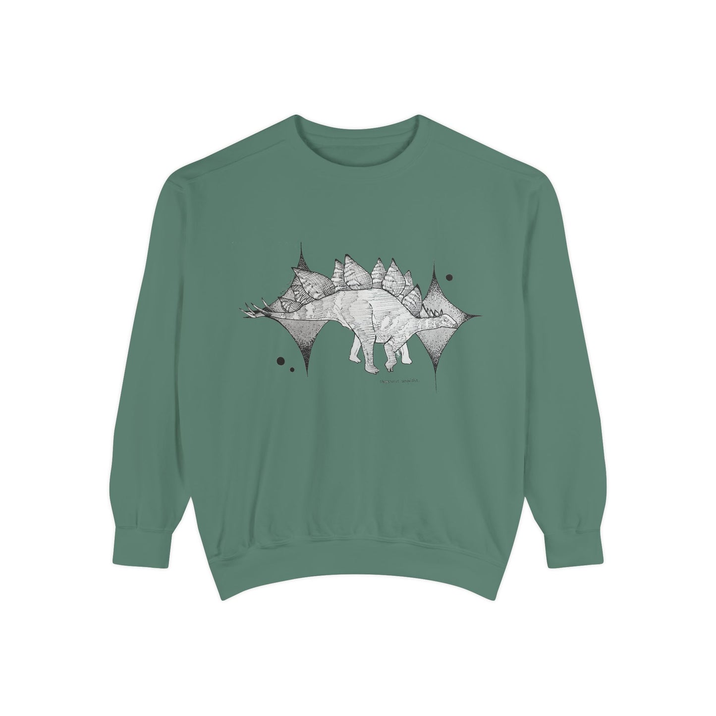 "Stegosaurus Ungulatus" Crewneck - Comfort Colors