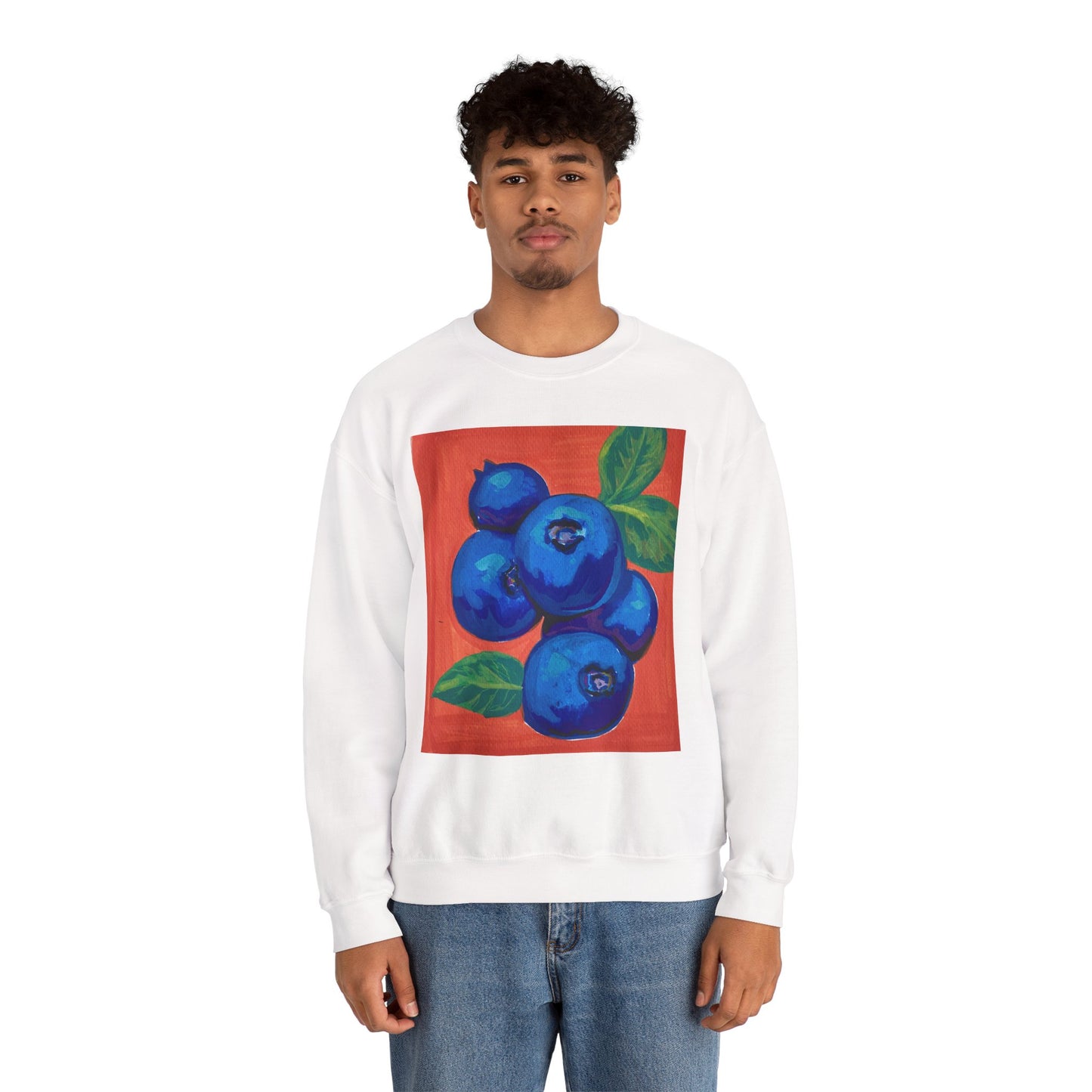 "Blueberries" Crewneck - Gildan