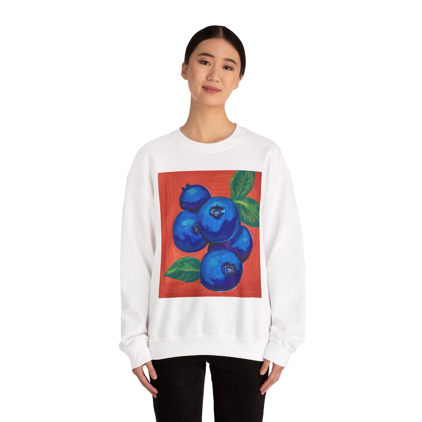 "Blueberries" Crewneck - Gildan