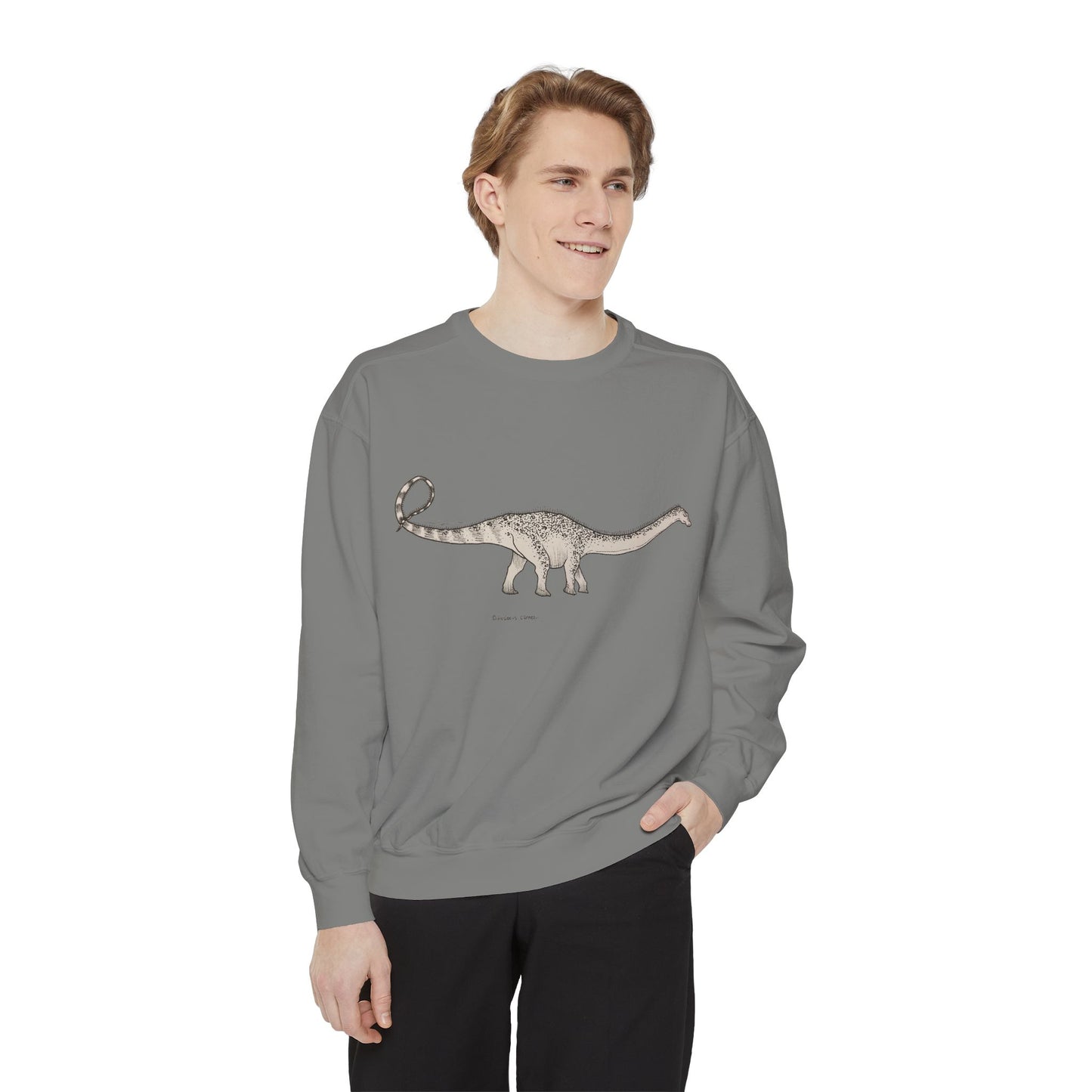 "Diplodocus Carnegii" Crewneck - Comfort Colors