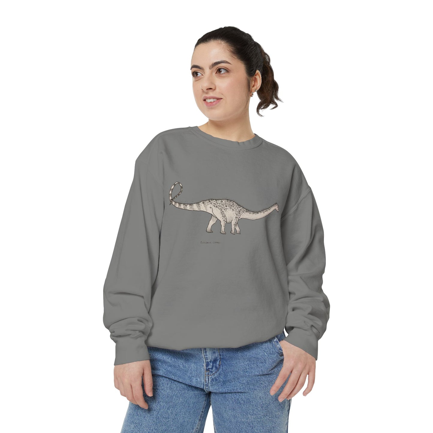 "Diplodocus Carnegii" Crewneck - Comfort Colors