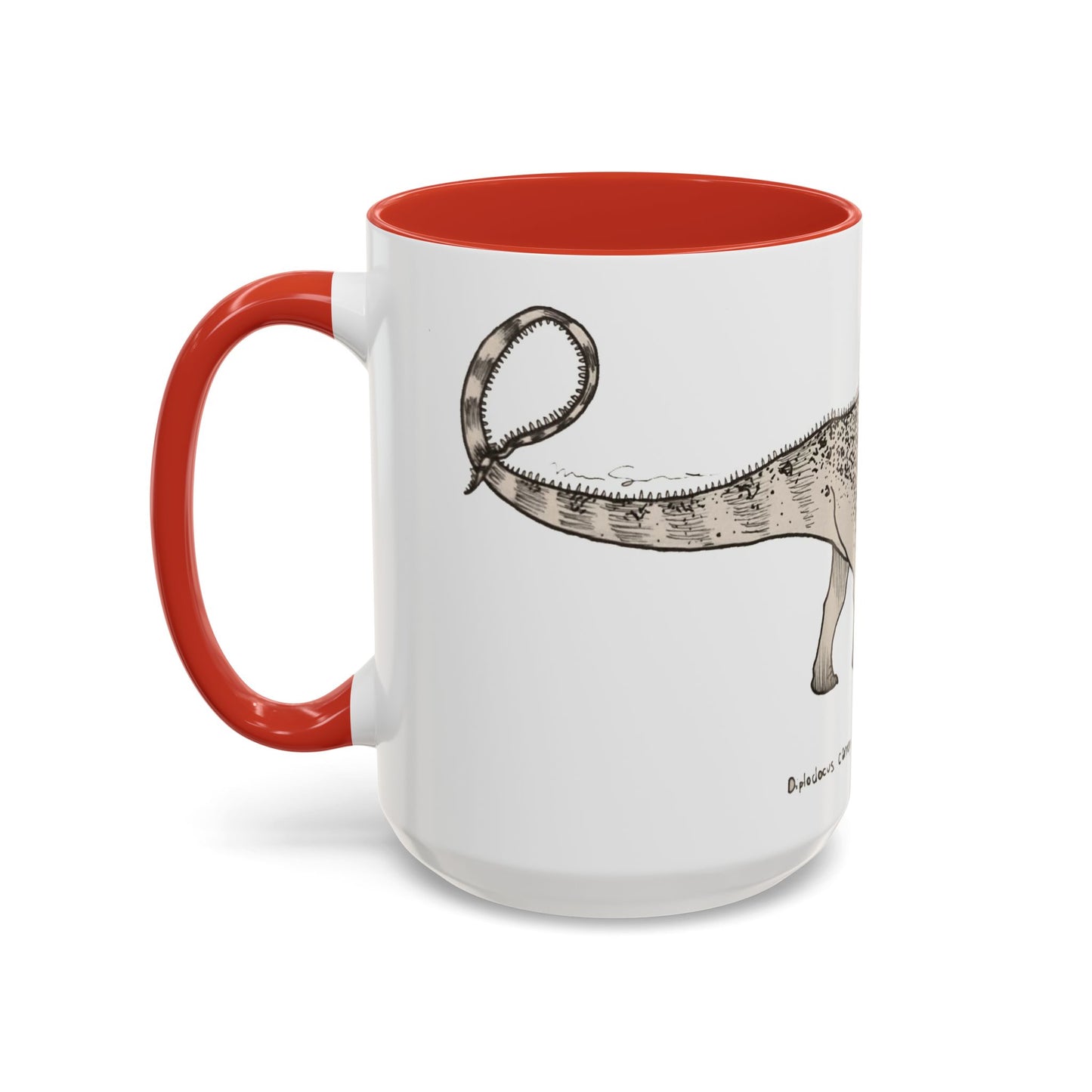 "Diplodocus Carnegii" Accent Mug
