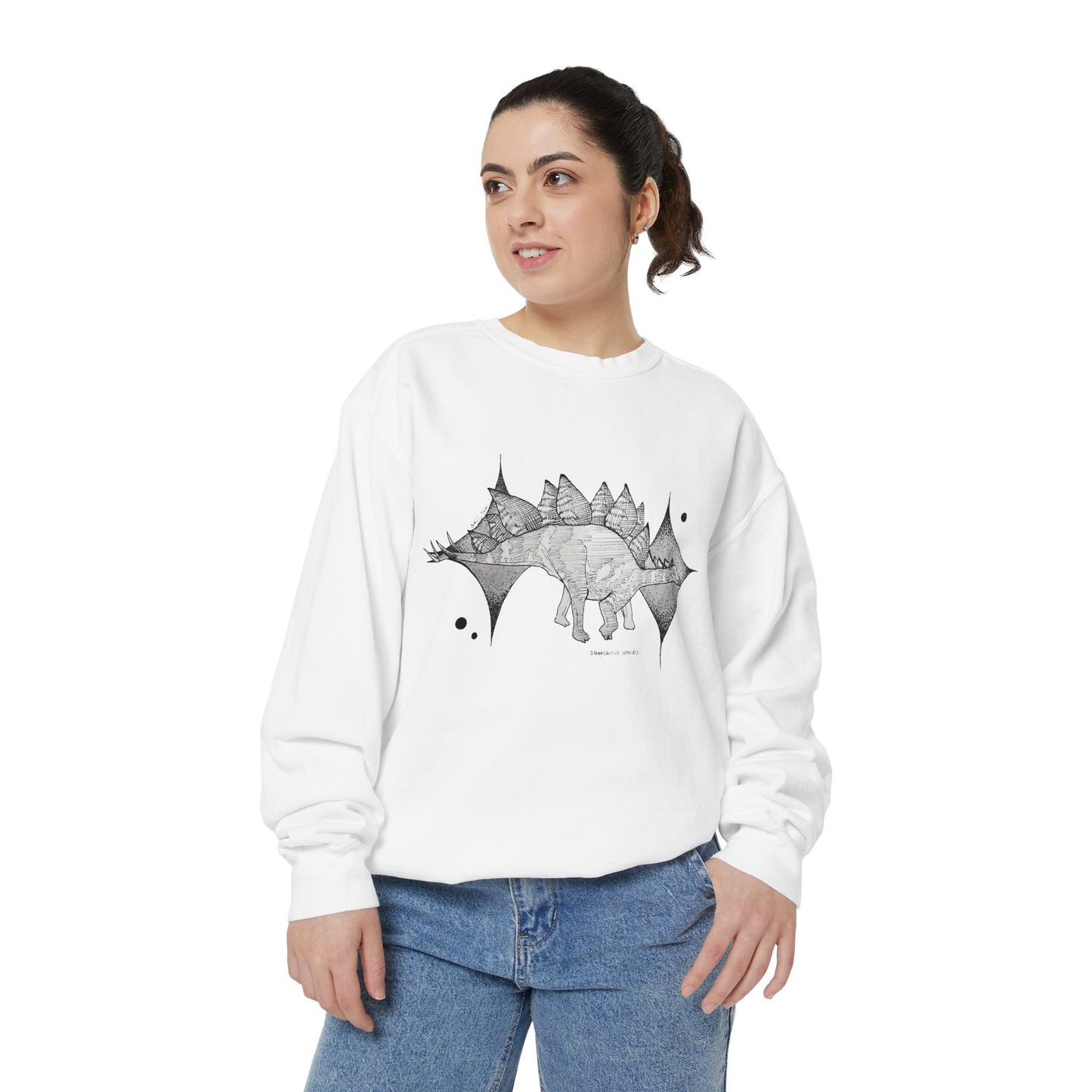 "Stegosaurus Ungulatus" Crewneck - Comfort Colors