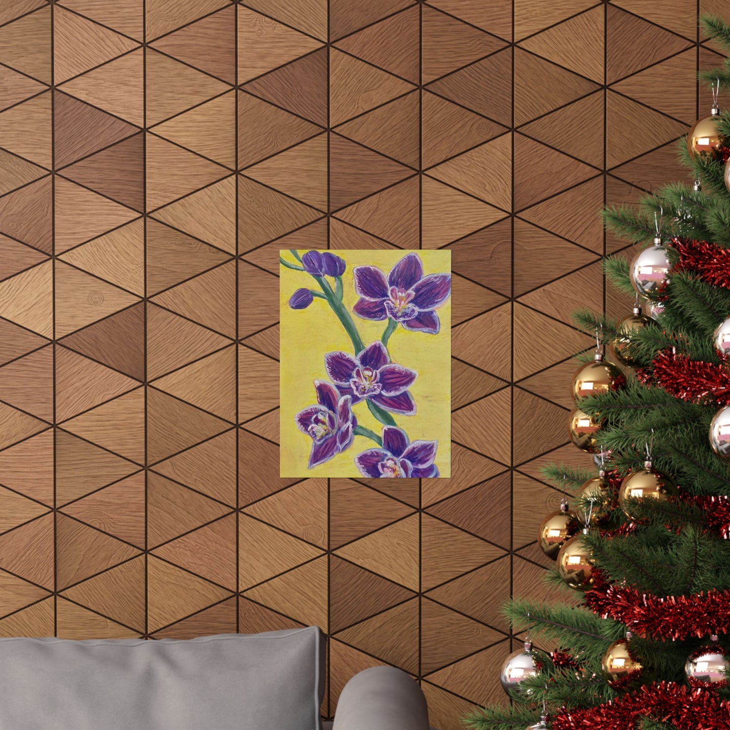 "Orchids" Poster Print