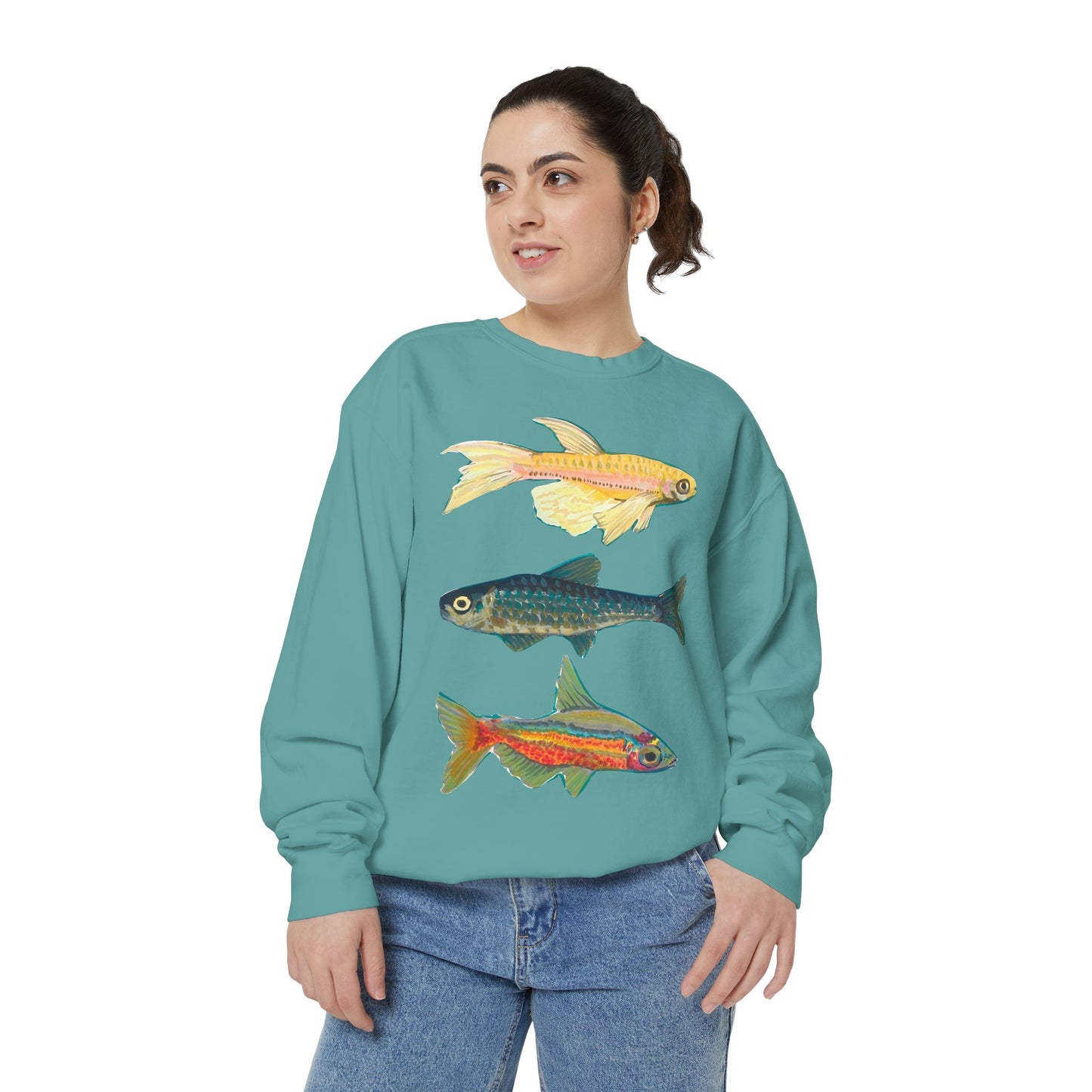 "Fish Trio" Unisex Crewneck