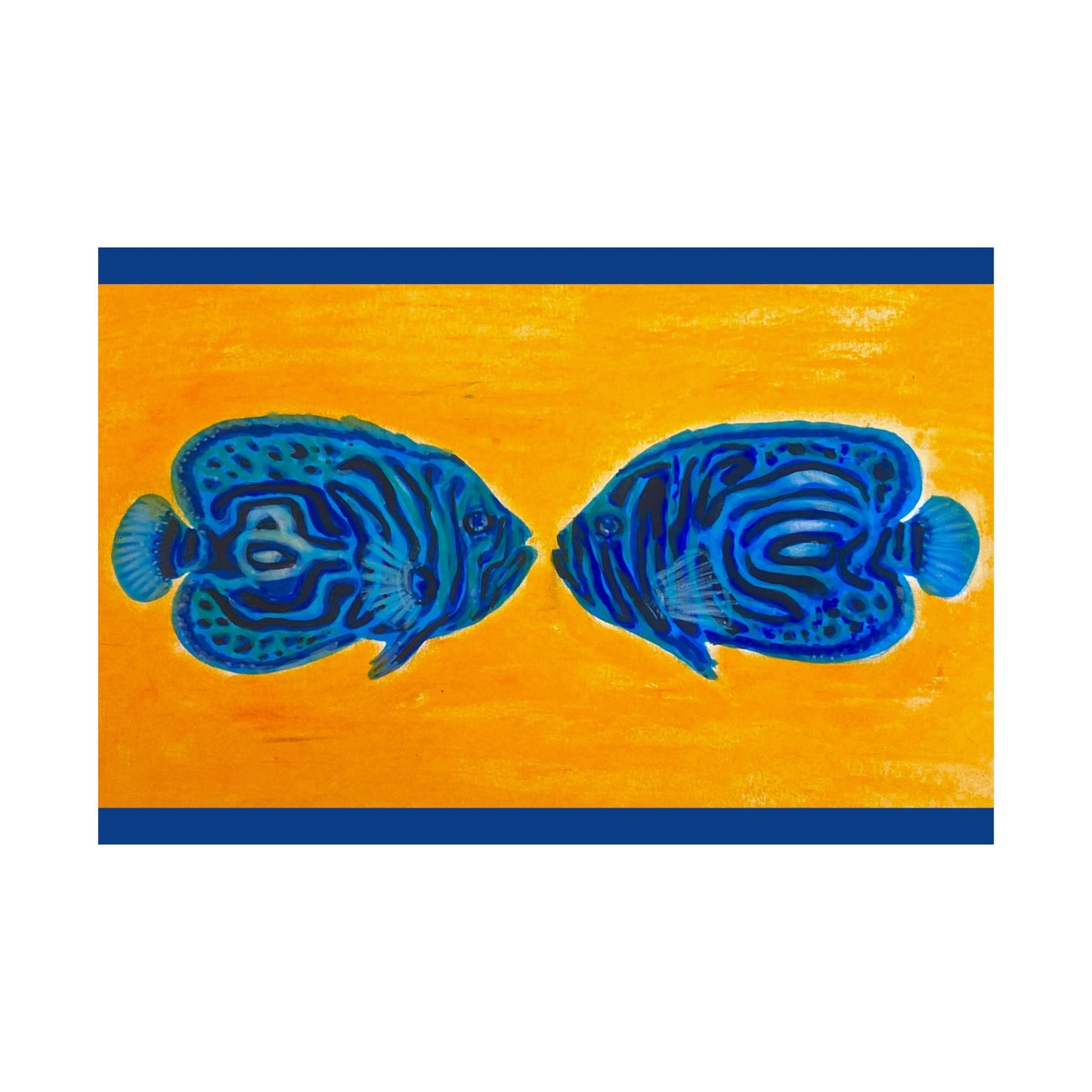 "Fish Duo" Poster Print