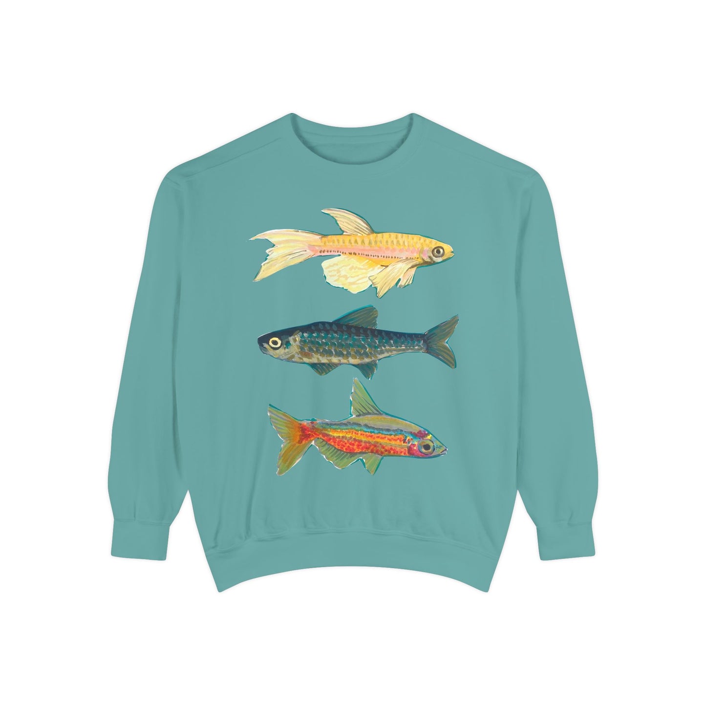"Fish Trio" Unisex Crewneck