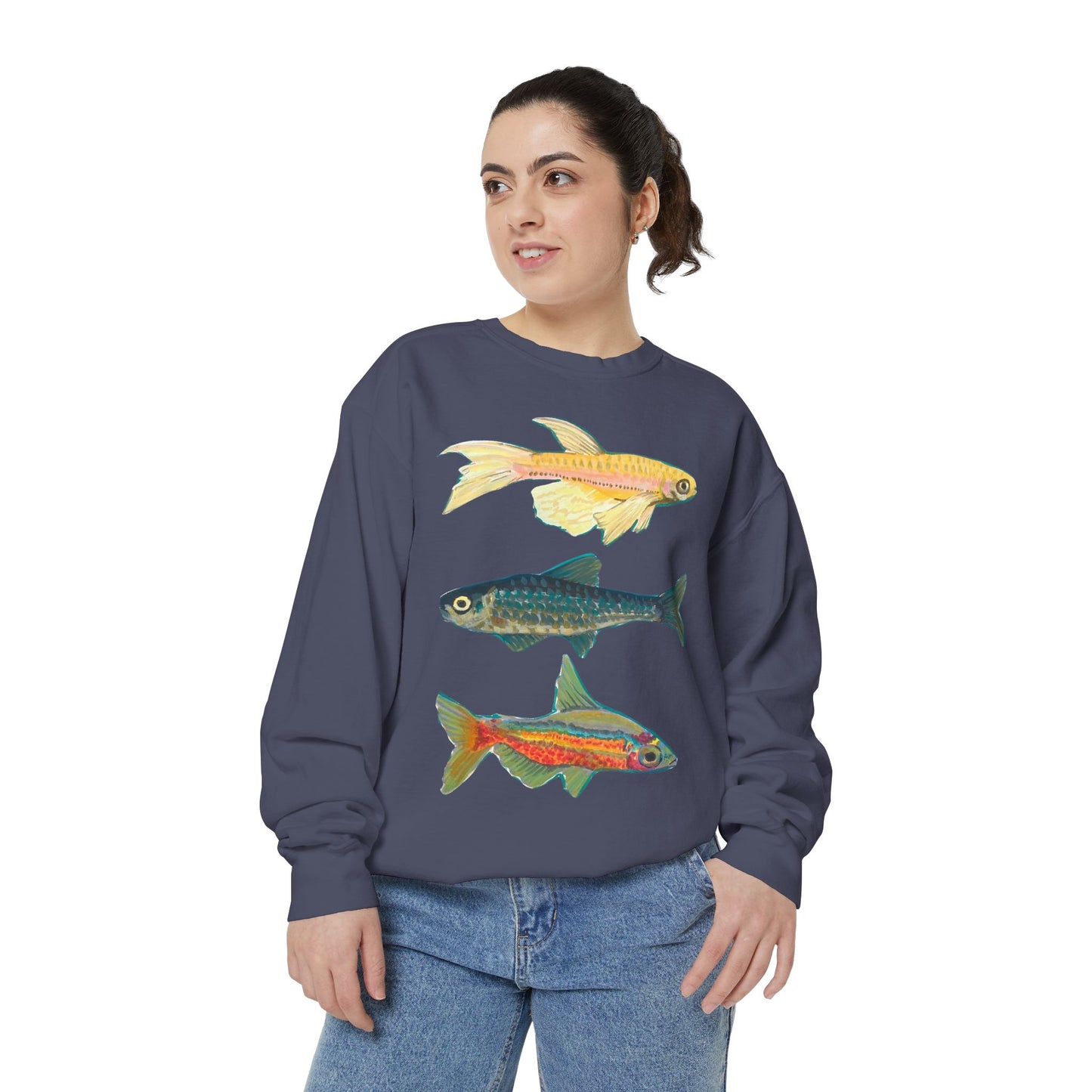 "Fish Trio" Unisex Crewneck