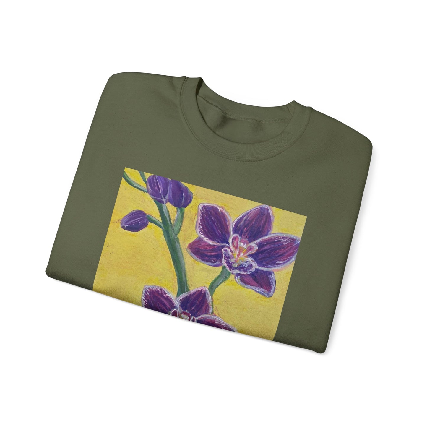 "Orchids" Crewneck - Gildan