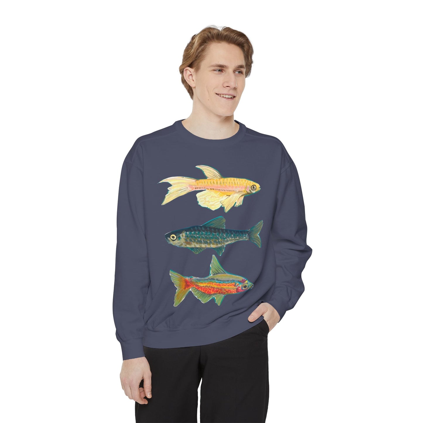 "Fish Trio" Unisex Crewneck