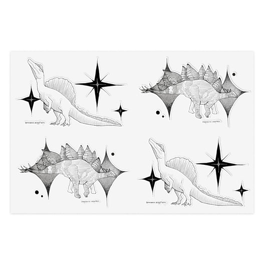 Dinosaur Sticker Sheet