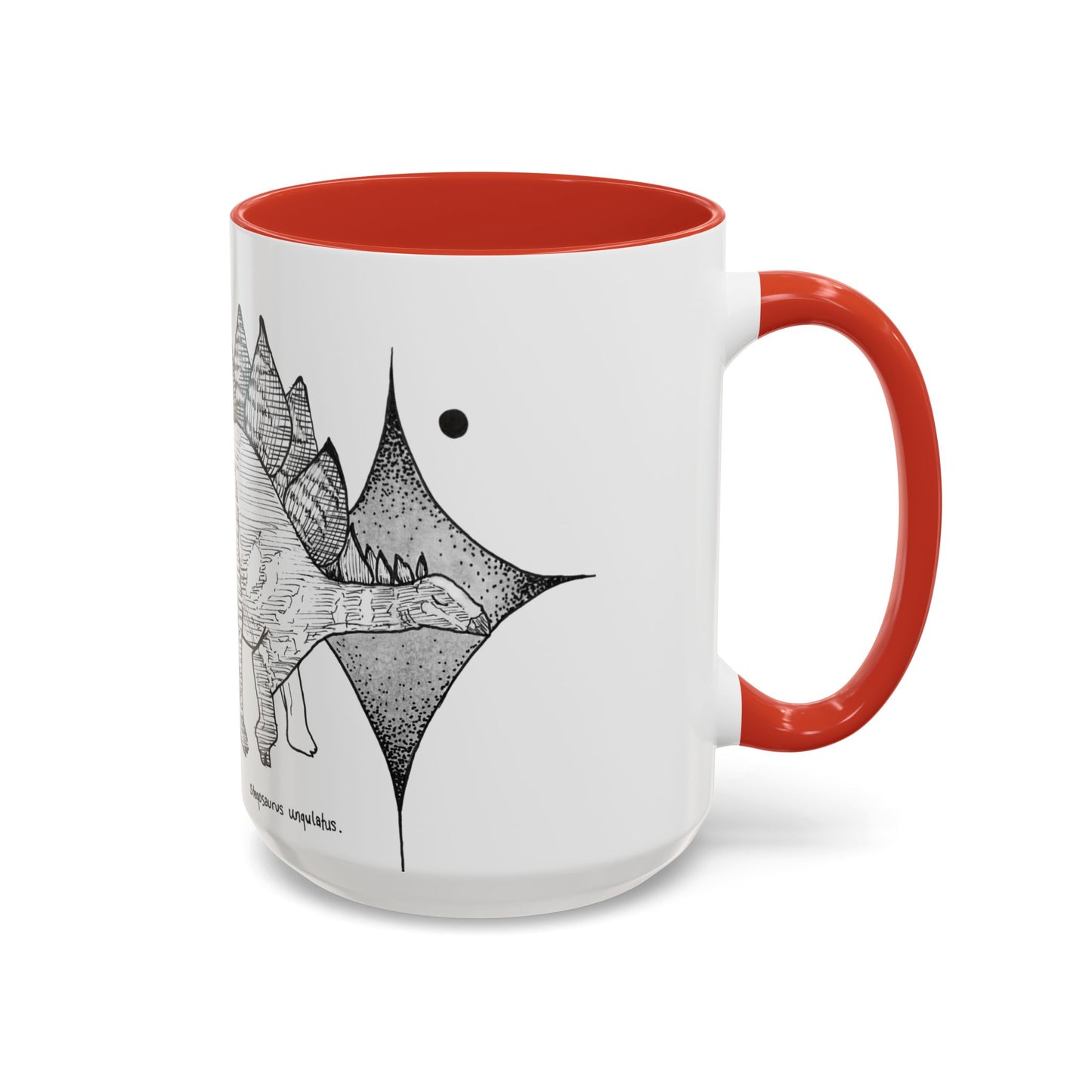 "Stegosaurus Ungulatus" Accent Coffee Mug