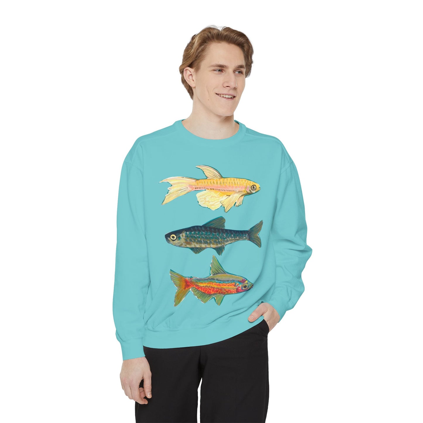 "Fish Trio" Unisex Crewneck