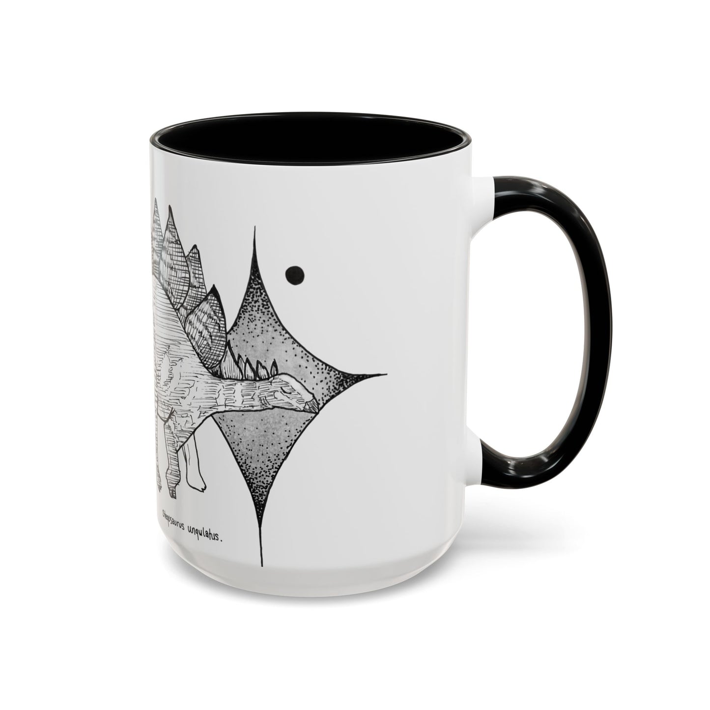 "Stegosaurus Ungulatus" Accent Coffee Mug