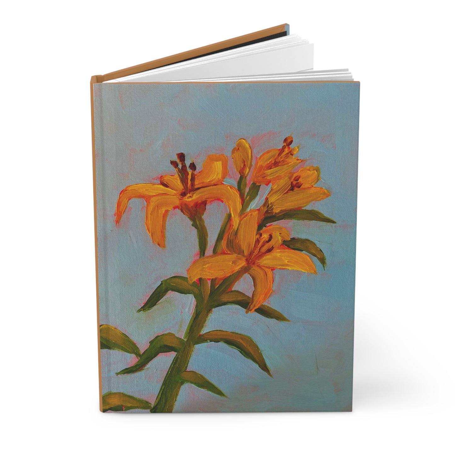 "Lilies" Hardcover Notebook