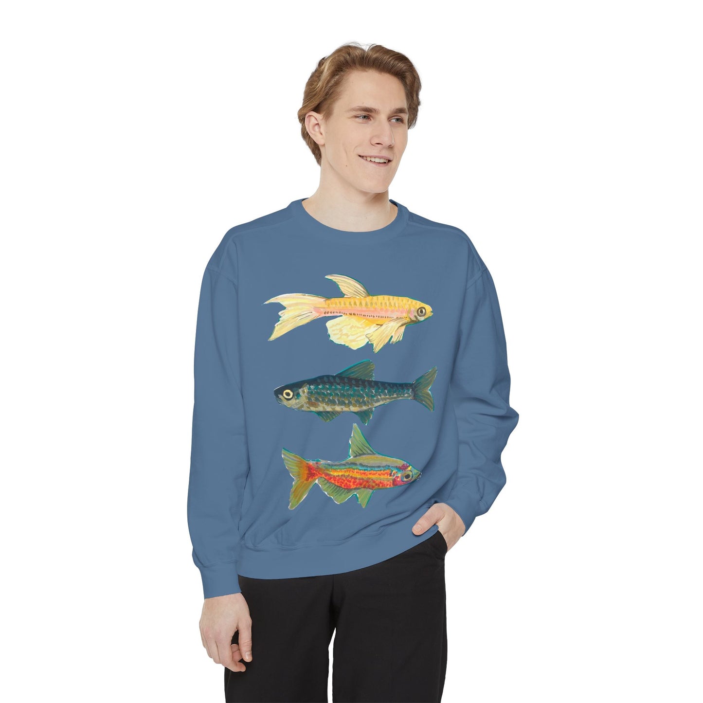 "Fish Trio" Unisex Crewneck