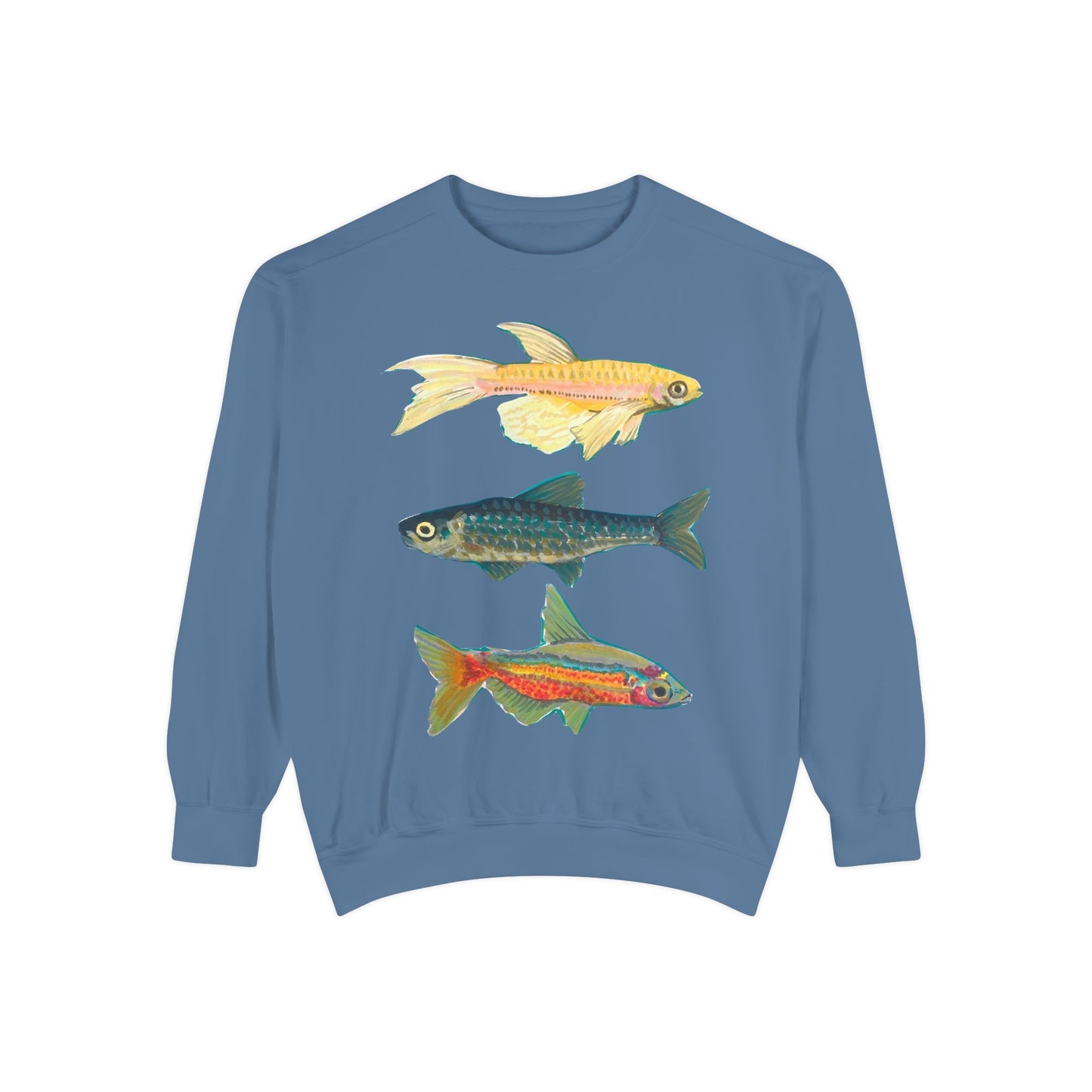 "Fish Trio" Unisex Crewneck