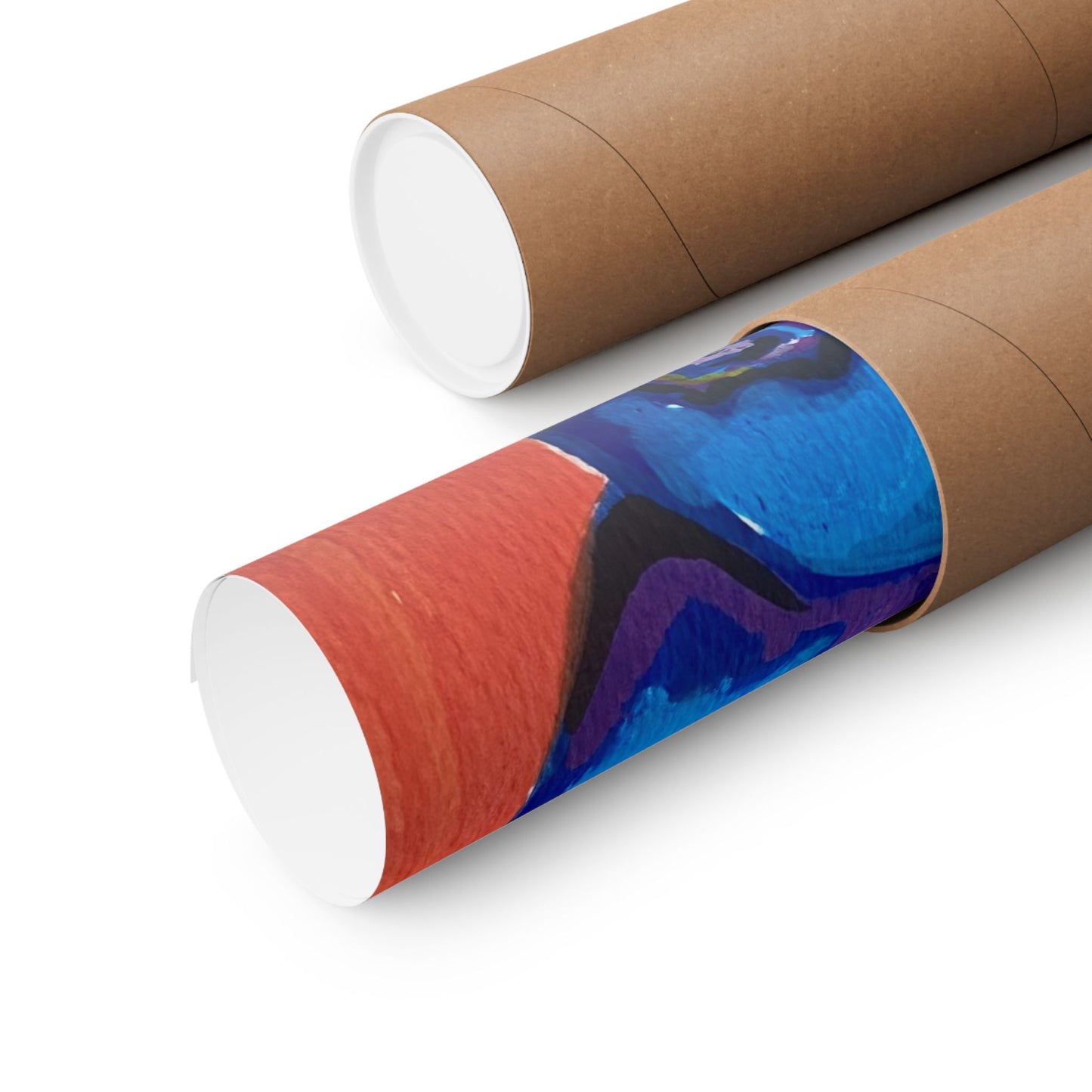 "Blueberries" Poster Print