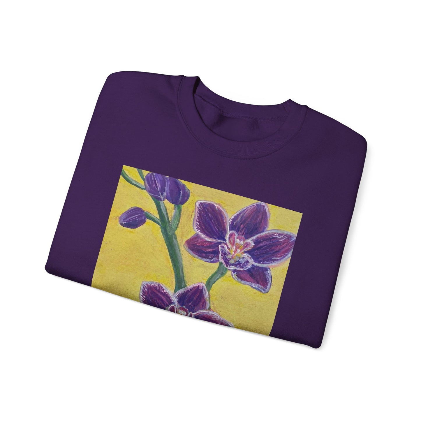 "Orchids" Crewneck - Gildan