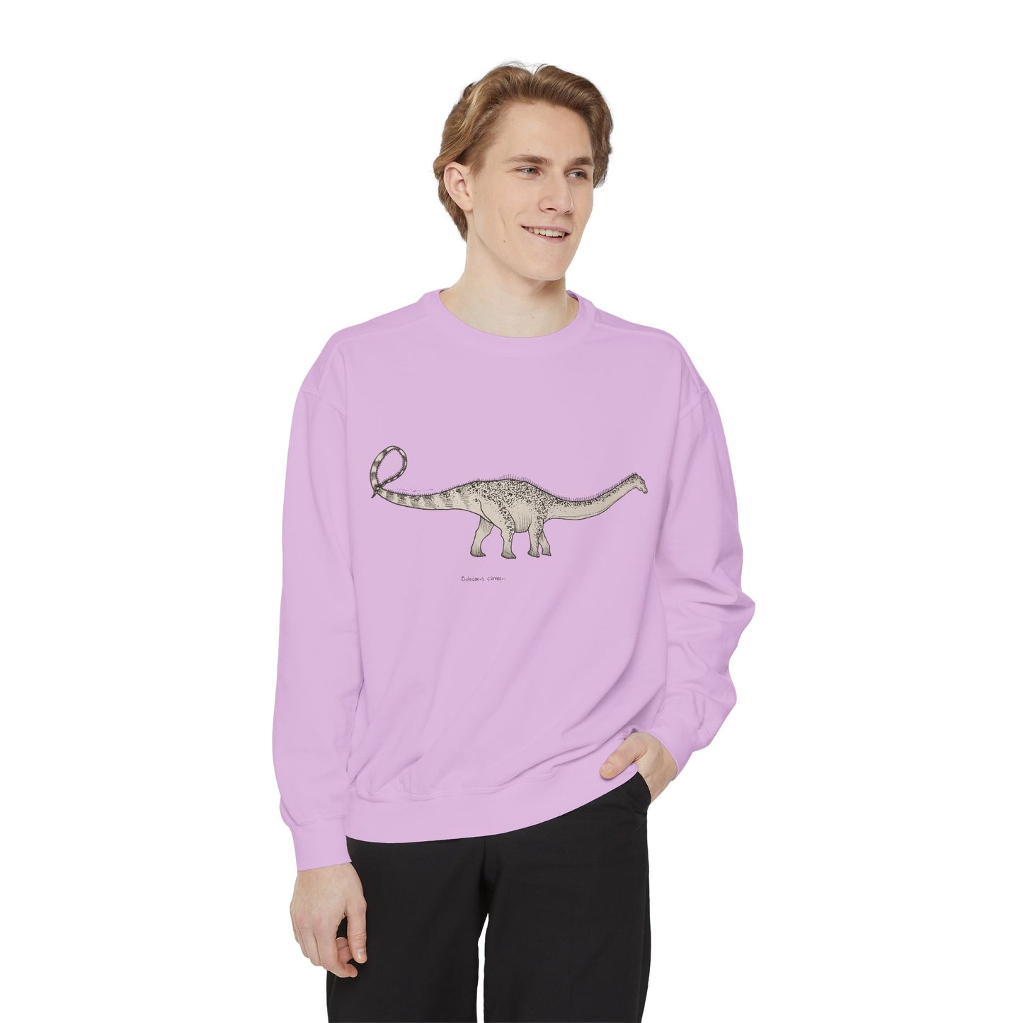 "Diplodocus Carnegii" Crewneck - Comfort Colors