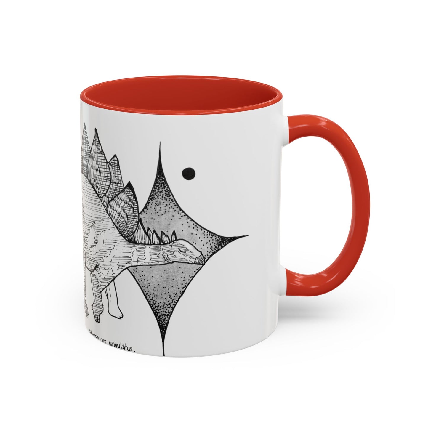 "Stegosaurus Ungulatus" Accent Coffee Mug
