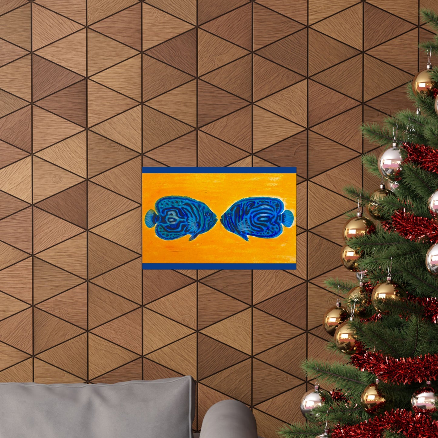 "Fish Duo" Poster Print