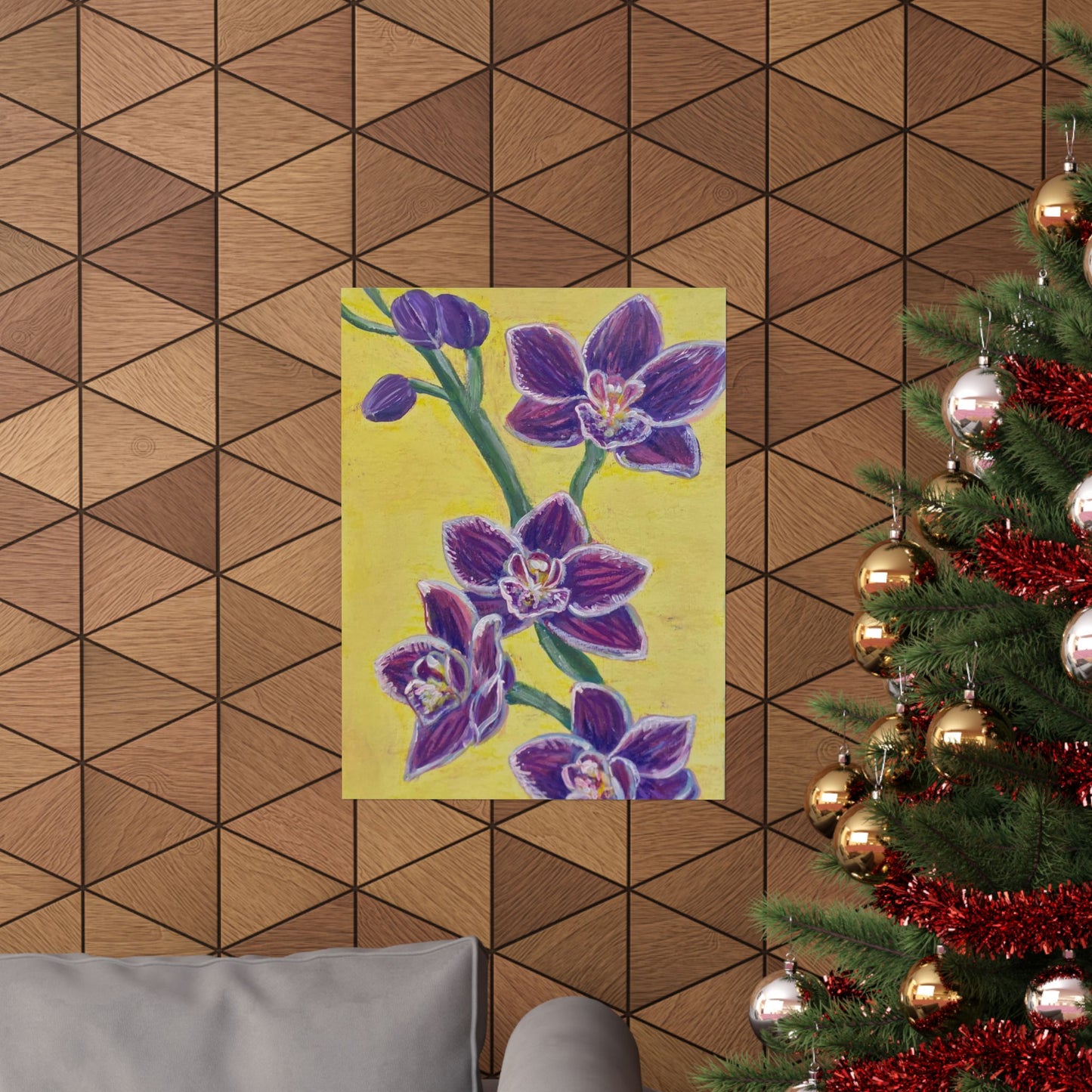 "Orchids" Poster Print