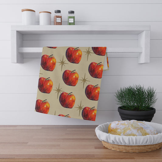 "Apple Harvest" Tea Towel