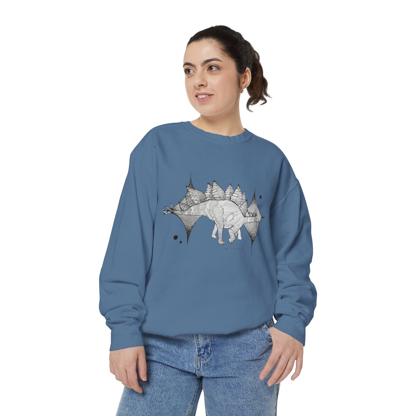 "Stegosaurus Ungulatus" Crewneck - Comfort Colors