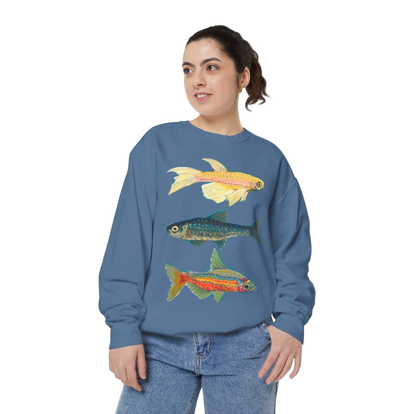 "Fish Trio" Unisex Crewneck