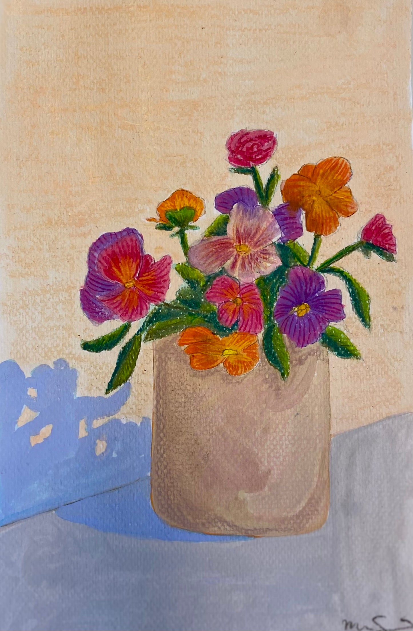 Flower Bouquet One- Original